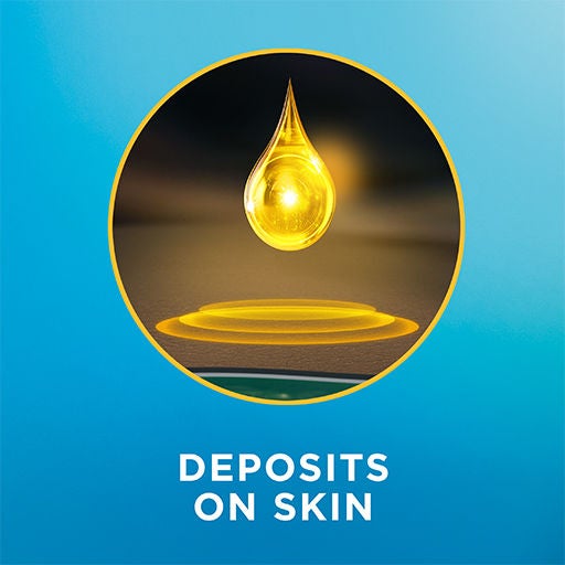 Deposits on skin